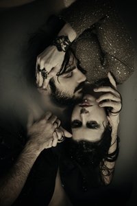 Eira & Lukas in Water, Dark by Elinleticia Högabo
