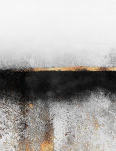 Abstract Gold Line