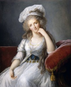 Louise Marie Adélaïde de Bourbon-Penthièvre, Duchess of Orléans by Elisabeth Louise Vigee Lebrun