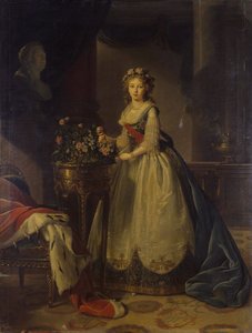 Portrait of Empress Elizabeth Alexeievna, Princess Louise of Baden, 1795 by Elisabeth Louise Vigee Lebrun