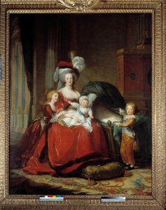 Portraits of Marie Antoinette and Her Children