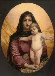 The Madonna and Child, 1881 by Elisabeth Maria Anna Jerichau Baumann