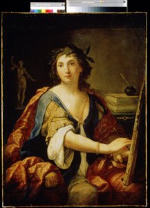 Allegory of Painting, Self-Portrait by Elisabetta Sirani