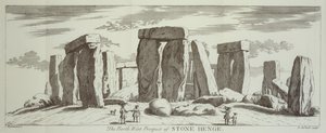 The North West Prospect of Stone Henge