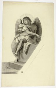 Angel Seated by Tomb by Elizabeth Murray