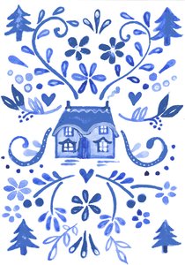 Blue Cottage, 2017
