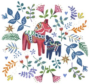 Swedish Dala Horse, 2018