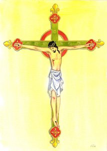 A Crucifix by Elizabeth Wang