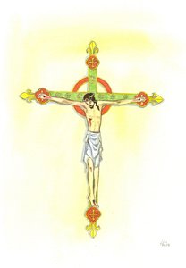 A Crucifix by Elizabeth Wang