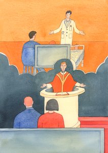 A surgeon who gives a serious diagnosis sometimes has little hope of a cure by Elizabeth Wang