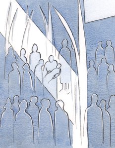 At the baptism, I saw the pure, fervent, fiery joy of the child