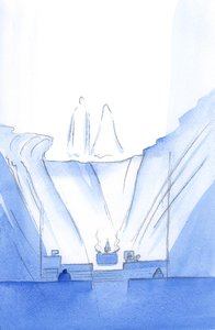 Christ and His Holy Mother are very close to us all, during our Novena and Benediction - to console us, and to hear our prayers by Elizabeth Wang