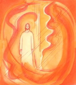Christ our God is in Heaven now in His purity and power by Elizabeth Wang