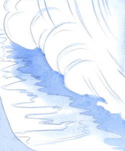 Christ our Saviour is the very God by whom the Earth was created. He caused it to emerge from darkness to fruitfulness, 2002 by Elizabeth Wang