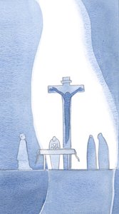 In my nothingness I can expect everything I need from God, since by His grace and mercy He created me, and sent His Son to die for me. by Elizabeth Wang