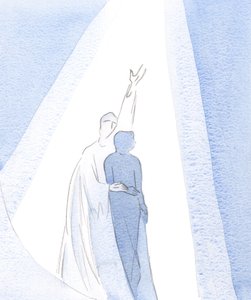 It is only by the power and will of Christ that we can escape distractions, to pierce Heaven in effortless prayers. by Elizabeth Wang