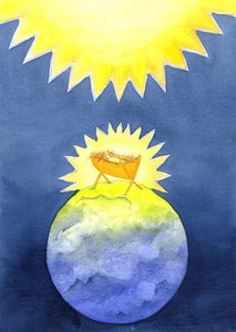 Jesus Christ is God-made-man; yet He came to earth not in power, but as a helpless baby by Elizabeth Wang