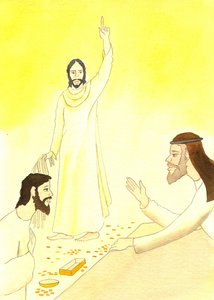 Jesus Says to the Money Changers in the Temple: Is it Not Written, 