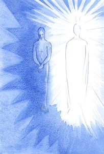 Keep in mind two things about Christ; in His body, He suffered and died for you; Risen and alive now, He longs to guide and feed you, 2001