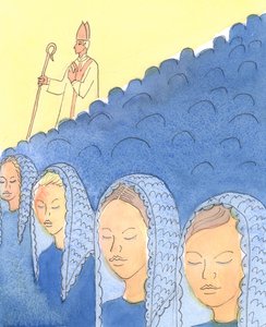 The covering and uncovering of the head is important to Bishops by Elizabeth Wang
