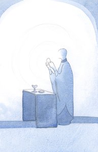 The light of Christ shone out at the Consecration by Elizabeth Wang