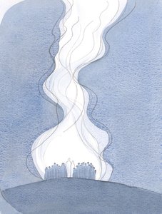 The prayer of the Church, offered through Jesus, and with Mary, is like an umbilical cord that ascends to the Father and joins us to heaven. by Elizabeth Wang