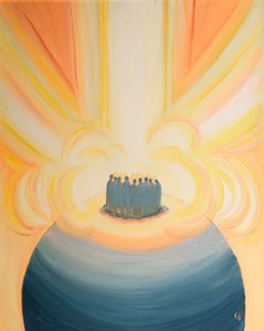 Through Christ the light of Heaven enfolds us at every Mass by Elizabeth Wang