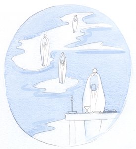Wherever a Catholic Priest Offers the Holy Sacrifice of the Mass, There is Jesus Christ, Present with His People by Elizabeth Wang