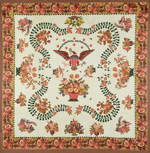 Quilt, c.1825 by Elizabeth Welsh