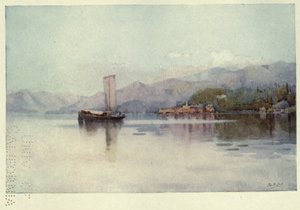 Bellagio, Lago di Como, Illustration from 