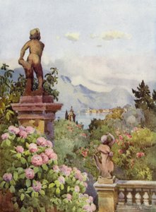Hydrangeas, Isola Bella, Lake Maggiore by Ella Du Cane