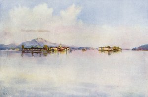 Isola Bella and Isola Pescatori, Lago Maggiore by Ella Du Cane