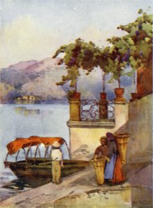 Leaving the Market by Ella Du Cane