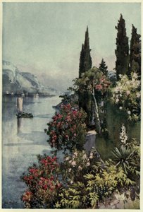 Villa Giulia, Lago di Como, Illustration from 