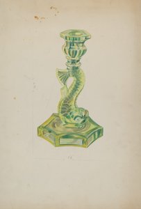 Dolphin Candlestick by Ella Josephine Sterling
