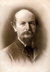 Algernon Charles Swinburne, Victorian era English poet by Elliott and Fry