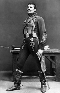 Lewis Waller, English actor and theatre manager by Ellis and Walery