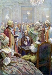 Benjamin Franklin at the Court of Louis XVI by Elmer Boyd Smith