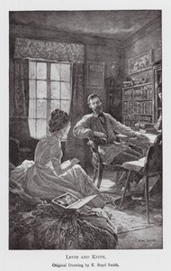 Illustration for Anna Karenina by Leo Tolstoy by Elmer Boyd Smith