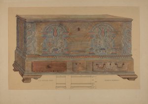 Pennsylvania German Chest by Elmer G. Anderson