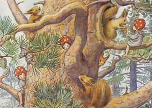 Elsa Beskow The Children of the Forest 1937 - The Tree