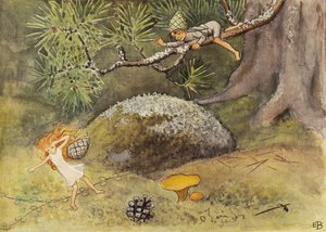 The Sun Egg Cones (1932) by Elsa Beskow