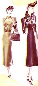 Elsa Schiaparelli drawing by Elsa Schiaparelli