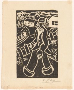 Farmer by Else Berg (signed by artist)