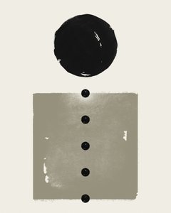 Black Circle Balance Dots