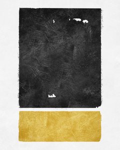 Black Gold Abstract