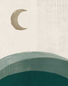 Crescent Moon Green Hills