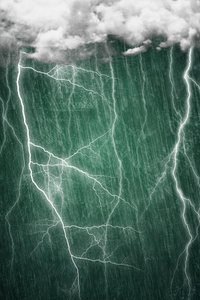 Dramatic Lightning Storm by Ema Paraschiv