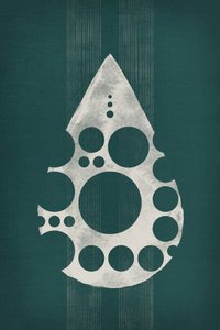Geometric Circle Drop by Ema Paraschiv