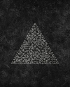 Geometric Maze Triangle